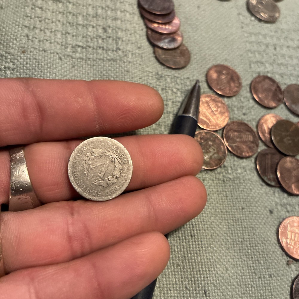 1942 Dime In 1903 Nickel