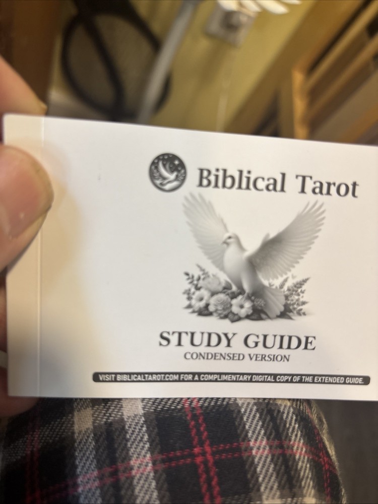 KRASIMIR KALIN Biblical Tarot 78 Cards & Study Guide