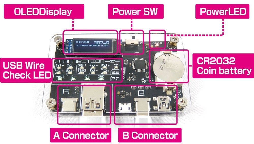USB Cable Checker 2 [assembled]