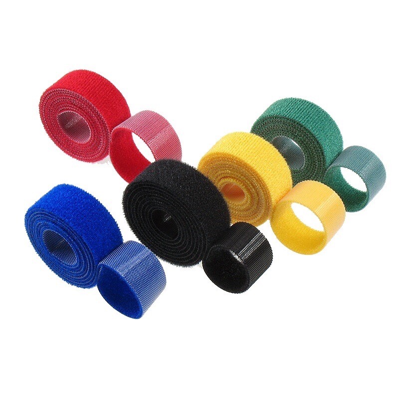 Hook and Loop Strap Reusable Cable Ties TV PC Tidy Organizer Garden Ties