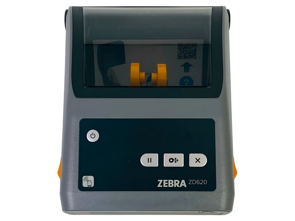 Zebra ZD620 Direct Thermal Barcode Label Printer USB LAN Bluetooth No Adapter