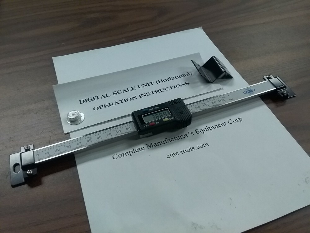 8"/200mm Horizontal Electronic Digital Quill DRO KIT, part# 200-H08--New