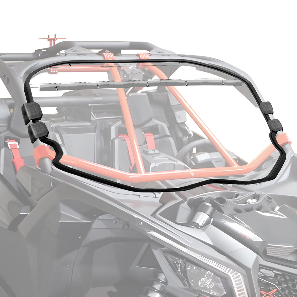 For 2017+ Can Am Maverick X3 / X3 Max Scratch Resistant Full Windshield Window