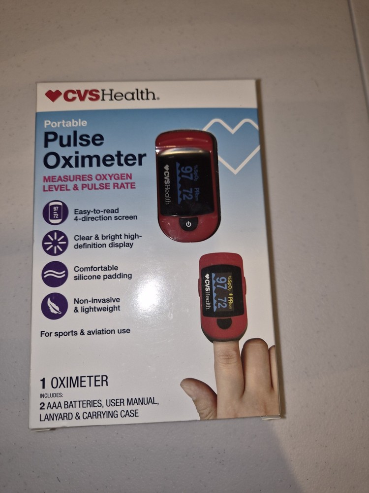 CVS Health Pulse Oximeter NEW