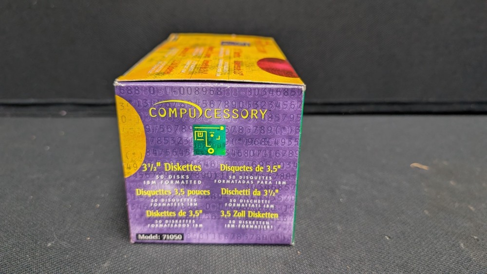 Compucessory 3.5 Diskettes IBM formatted 43 Count With Labels