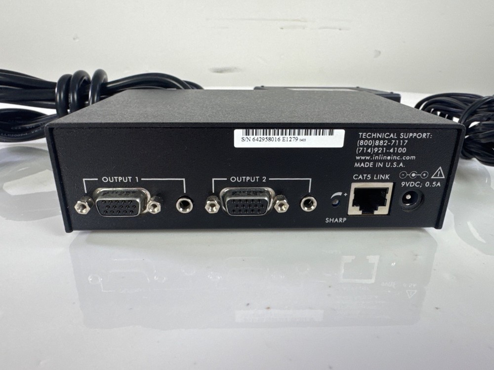 Extron Inline IN1130 Twisted Pair Receiver with Power Supply