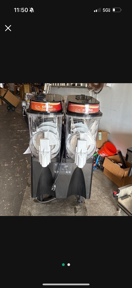 bunn slush machine used
