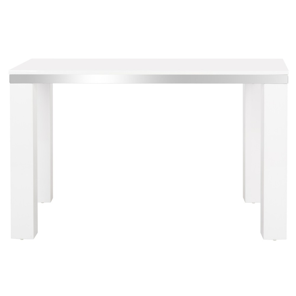 SAFAVIEH Enos Modern Lacquer Desk | White |