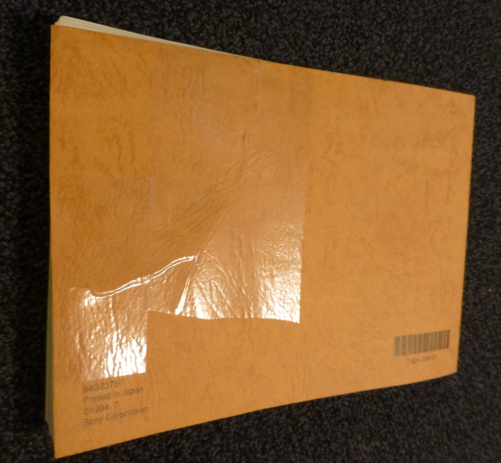 1990s Sony Semicondor and Diode Replacement Handbooks Thick!