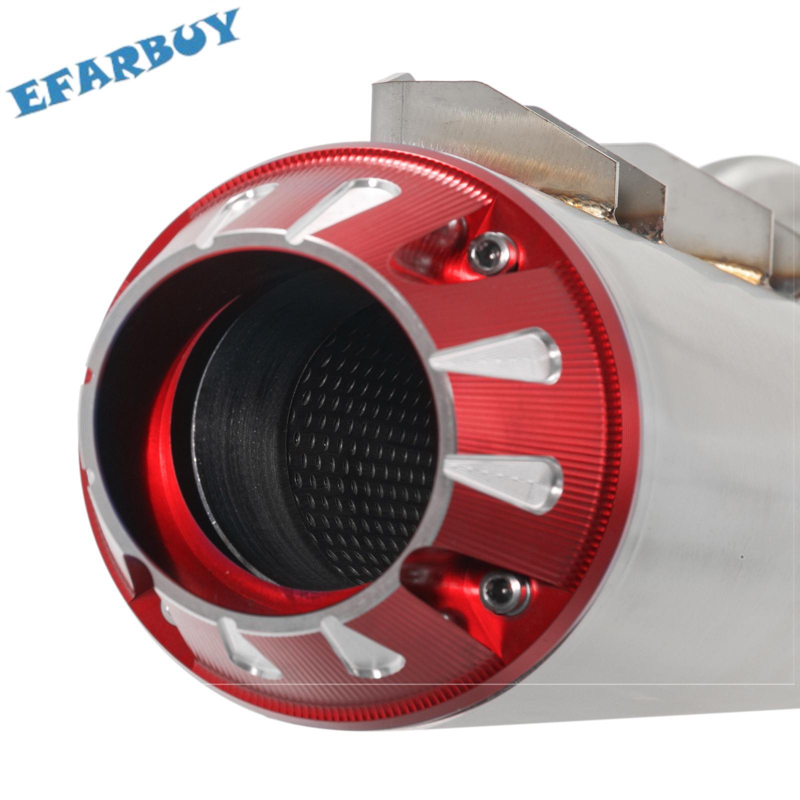 Full System Exhaust Pipe for Yamaha Raptor 700 700R YFM700RSE Aluminum Muffler