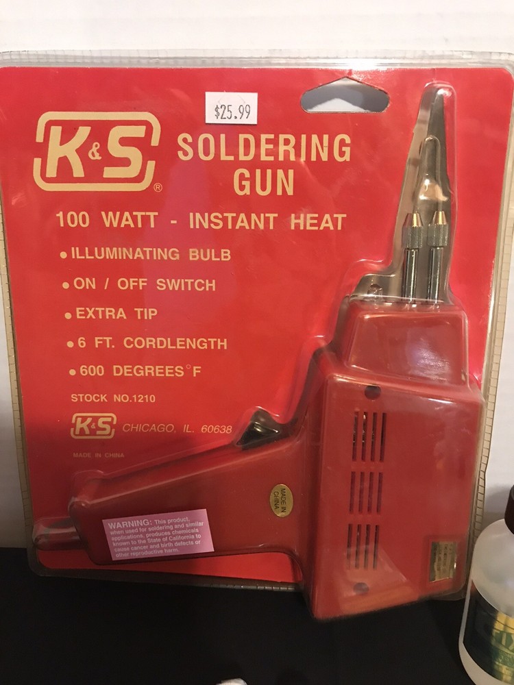 SOLDERING GUN & ACCESSORIES-NEW
