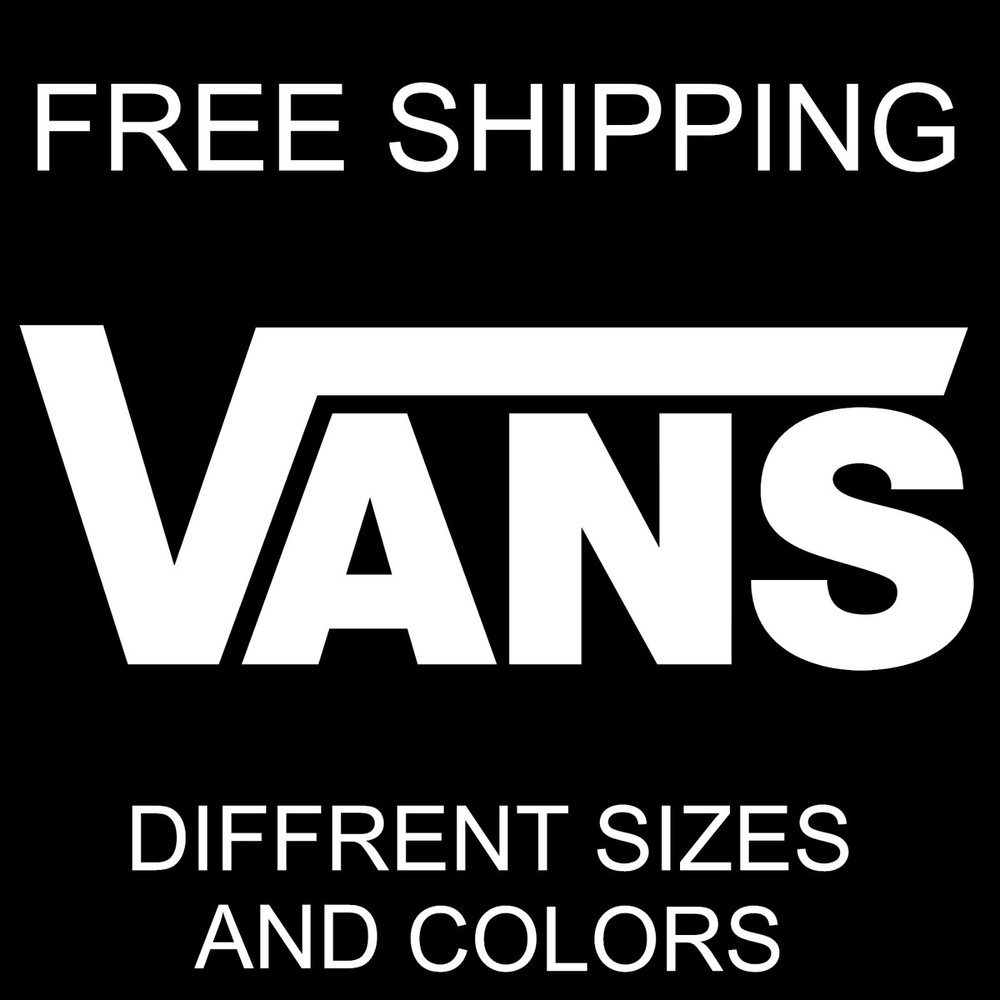 VANS vinyl sticker