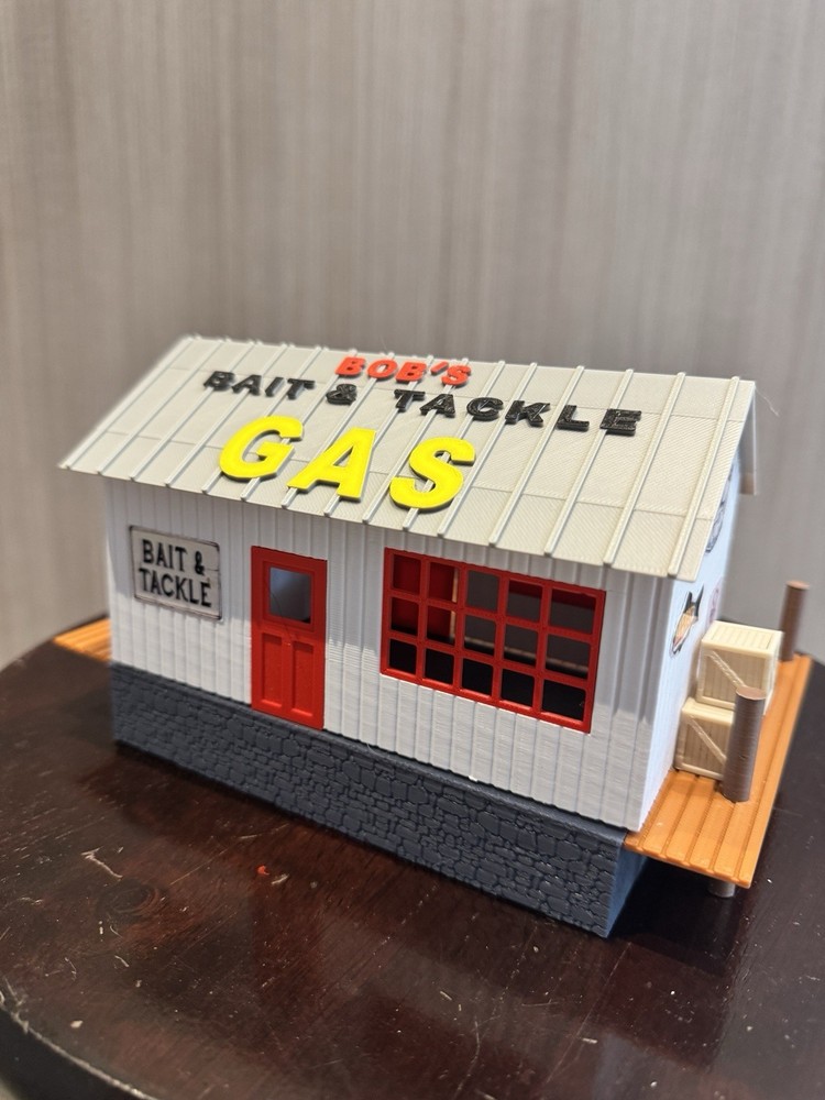 O Scale “Dockside Bait & Tackle”