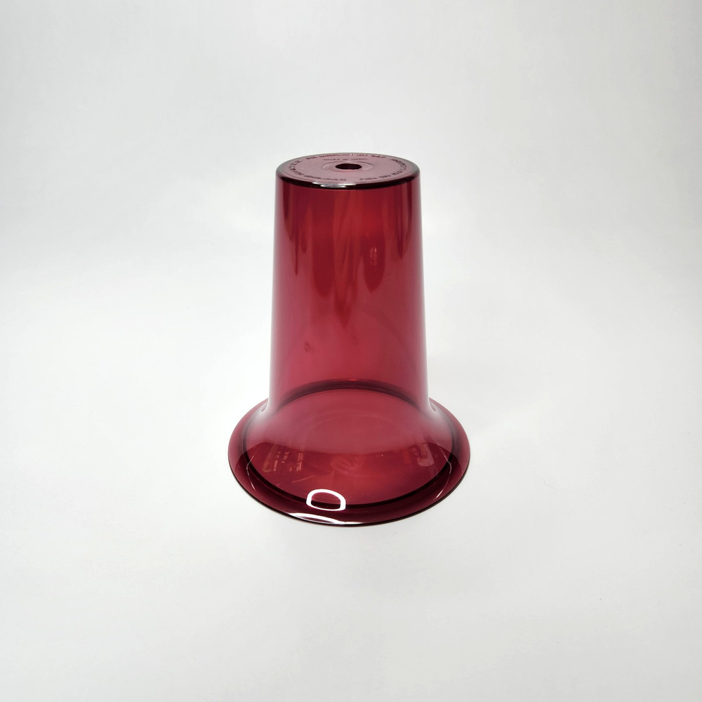 Vintage Tupperware TupperWave 5 Piece Cranberry Red Stack Cooker