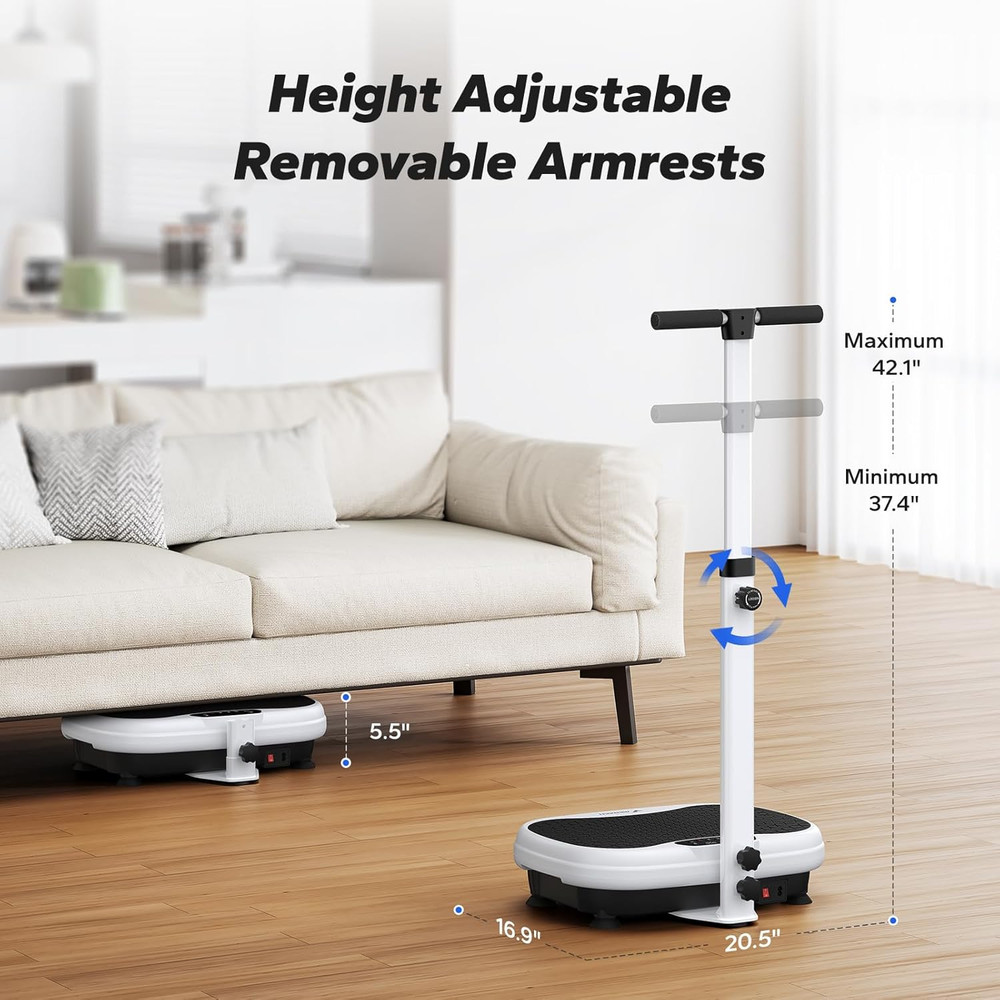 Vibration Plate Exercise Machine, Vibration Plate for Lymphatic Drainage Weight