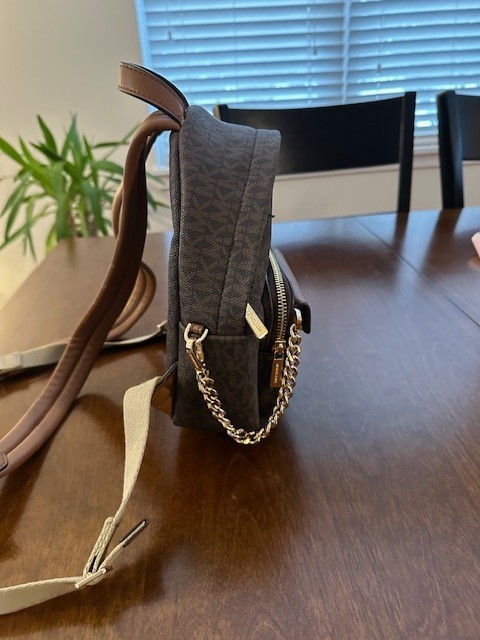 USED Michael Kors Backpack Brown Leather