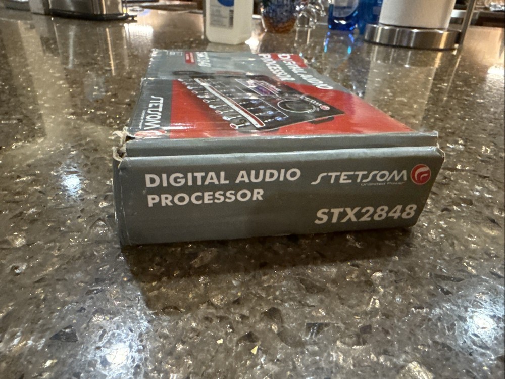 Stetsom STX2848 DSP Crossover & Equalizer 8 Channel Digital Signal Processor