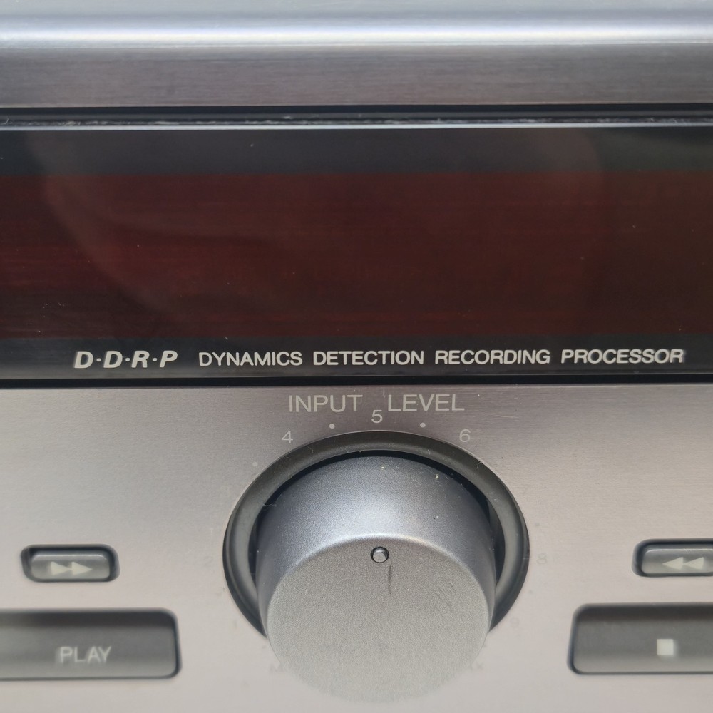 JVC TD-W217 Double Cassette Deck - Auto Reverse - Dolby B-C NR HX Pro - Untested