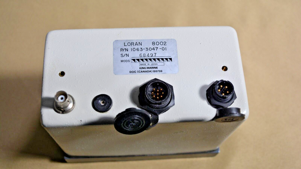 King Loran 8002 PN 1063-3047-01 Untested, No cable