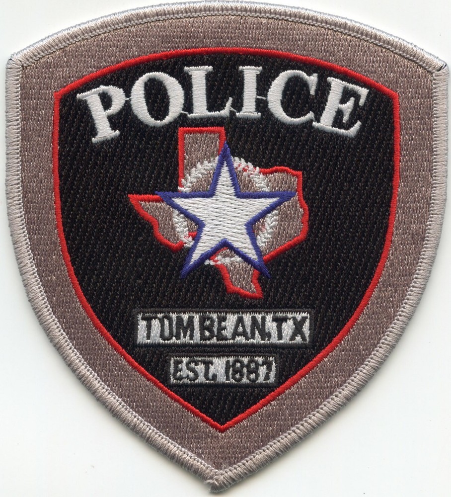 TOM BEAN TEXAS TX  POLICE PATCH