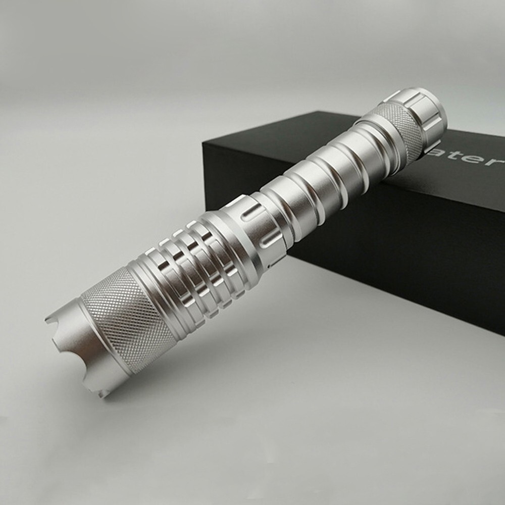 BH3 450nm Adjustable Focus Powerful Blue Laser Pointer Visible Laser Torch &Case