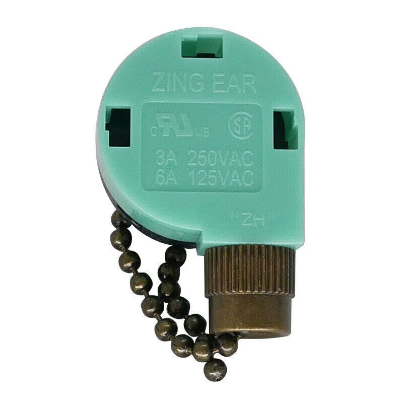 Zing Ear ZE-268S6 3speed Zipper Switch Speed Controller Pull Switch