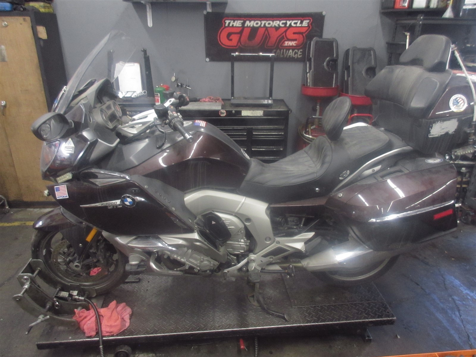 2014 10-16 BMW K1600 K1600GTL Front Fog Light Aux Auxiliary Accessory Lamp Pair