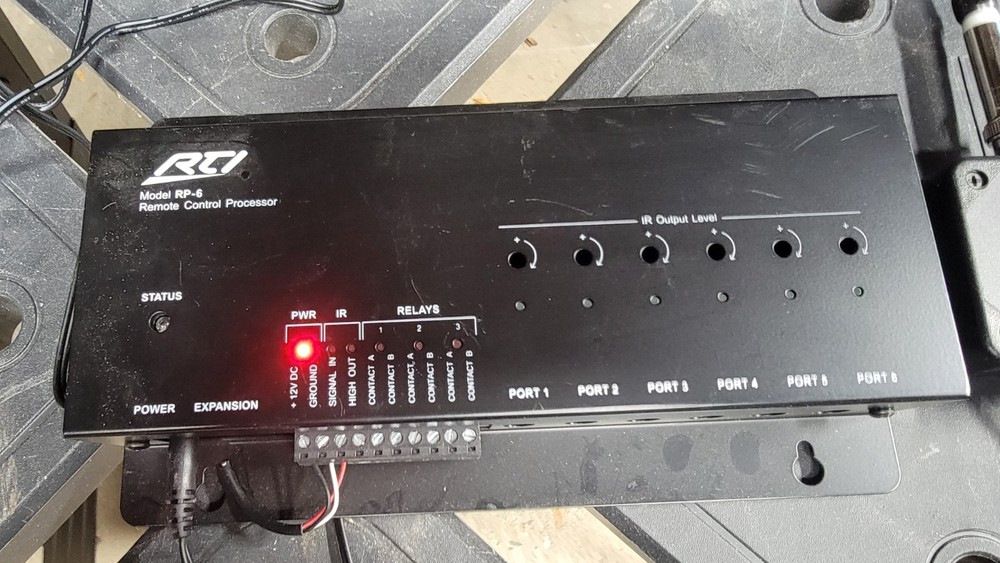 RTI RP-6 Remote Control Processor and RM-433 Receiver Module