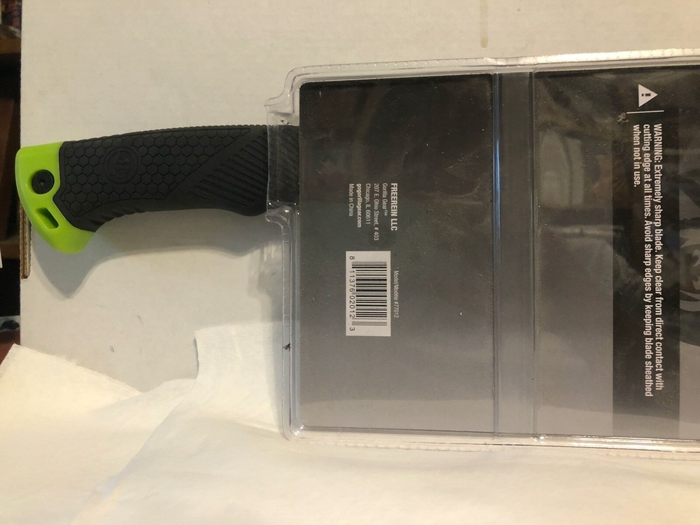 Gorilla Gear 14" Hatchet....New in Package
