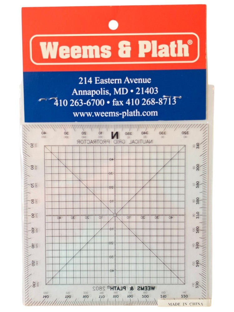 Weems & Plath 2802 5 Inch Square Protractor