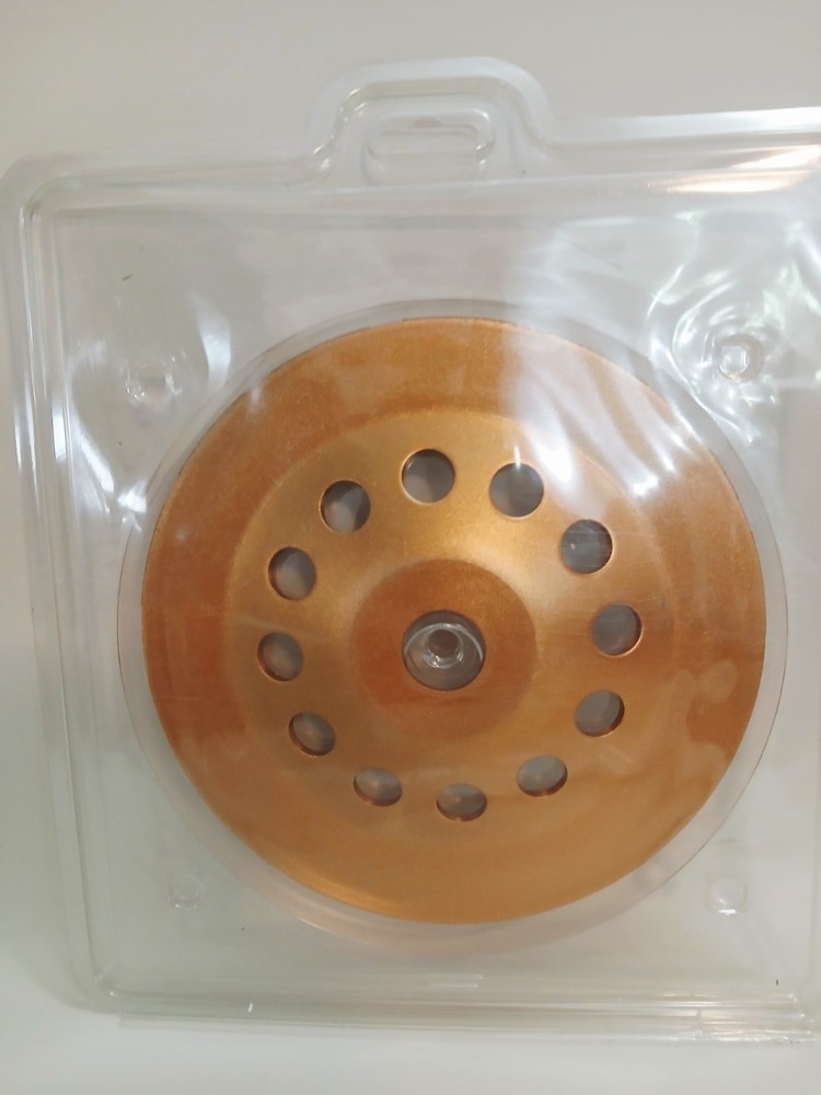 Diamond Concrete Grinding Wheel 7 inch Double Segmented Row Smooth
