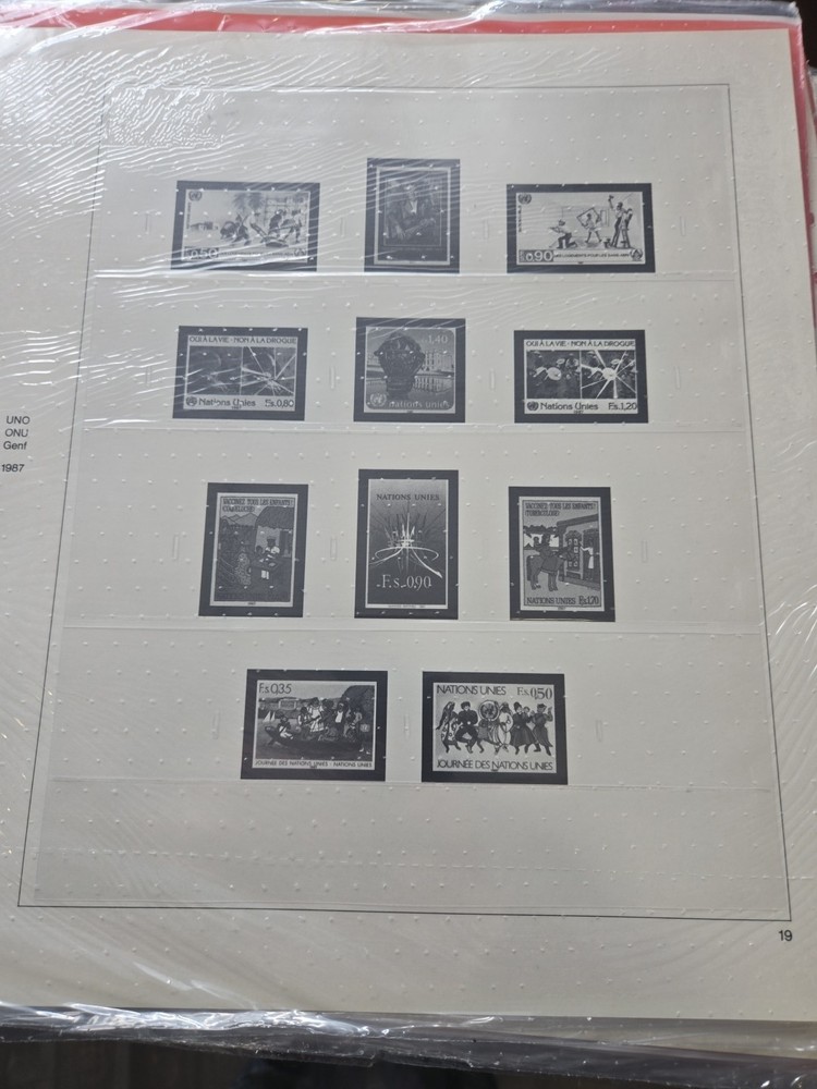 Safe Dual Supplement No 2053 Uno Genf 1987 BL 19