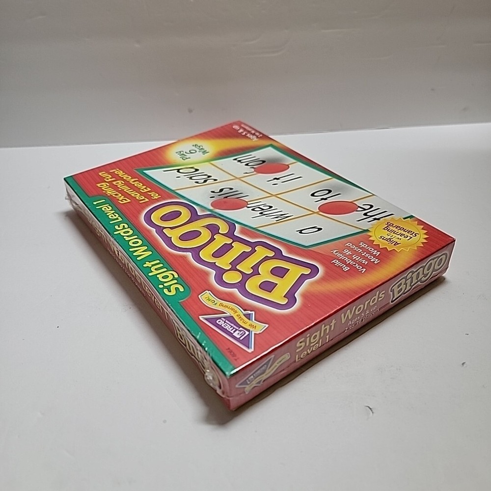 TREND Sight Words Level 1 Bingo Game New