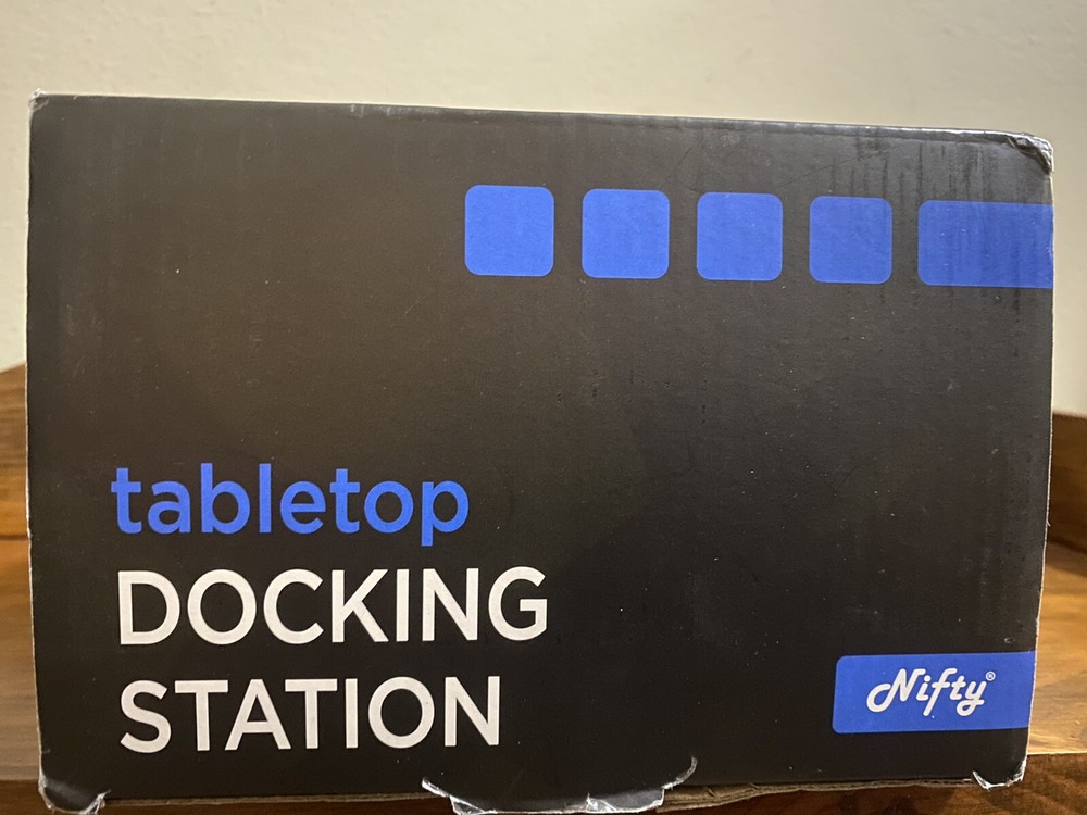 New Nifty Tabletop Docking Station Remote Caddy