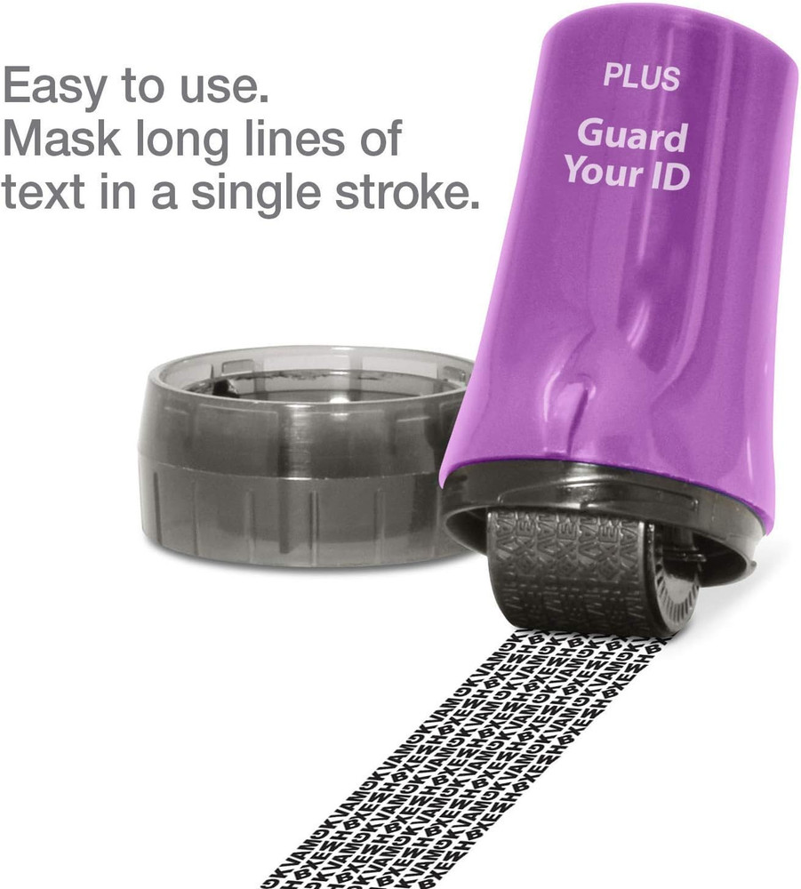 Guard Your ID Identity Theft Prevention Stamp Advanced Roller Combo Pack, 60169