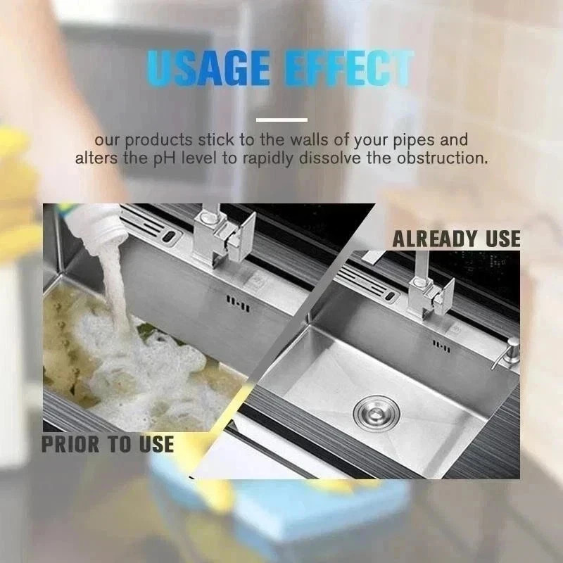 Wild Tornado Powerful Sink Drain Cleaner High Efficiency Clogging Cleaner