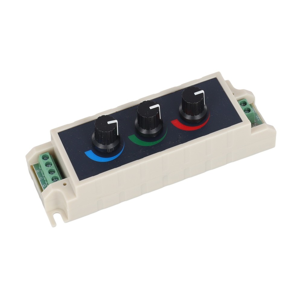 For RGB LED Dimmer Controller Manual Adjustment Knob Easy Installation