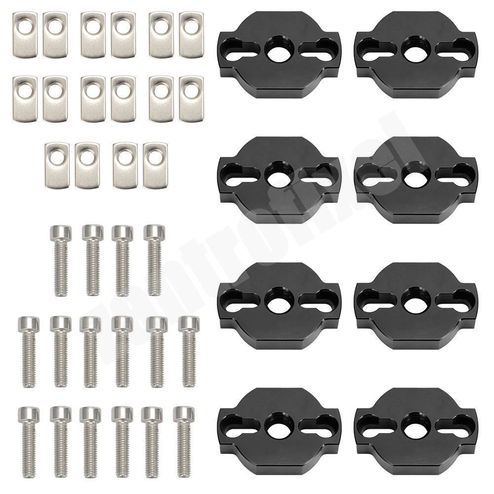 US For CF - MOTO ATV UTV Accessory Anchor Aluminum Tie Down Anchor Kit Set of 8