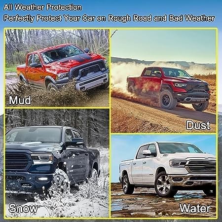 Mud Flaps Splash Guards Compatible with Silverado 1500 /Silverado 2014-2018
