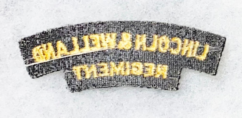 Lincoln & Welland Regiment Title / Patch Variant