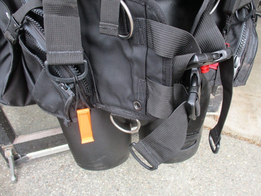 Zeagle Tech Diving Vest Large BCD - Scuba Pro Air 2 - Black