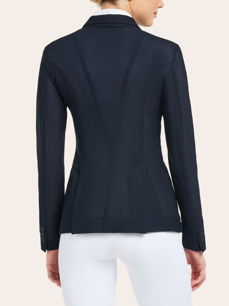 RJ CLASSICS Harmony Mesh Show Coat Navy | Style No. HR2012