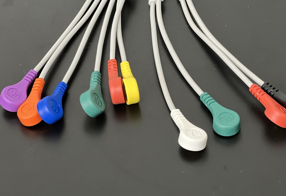Philips Compatible EKG Leadwire 10 Leads Snap - Same Day Shipping