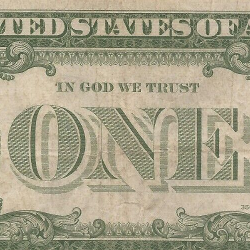 1957A *with motto* SILVER CERTIFICATE