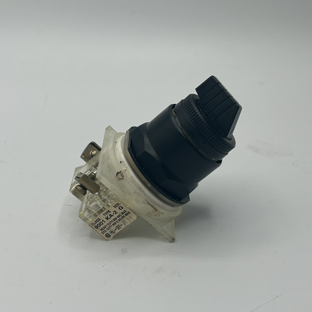 Square D Class 9001 Type KA-2 Ser. G Pilot Duty Selector Switch