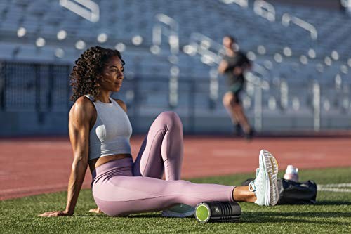 Performance Therapy Grid Travel Foam Roller for Exercise, Deep Tissue Massage