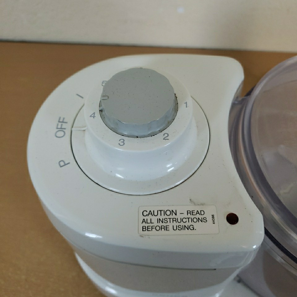 Krups Food Processor Type 702 TESTED WORKS! Complete w/ Blades & Discs CLEAN!