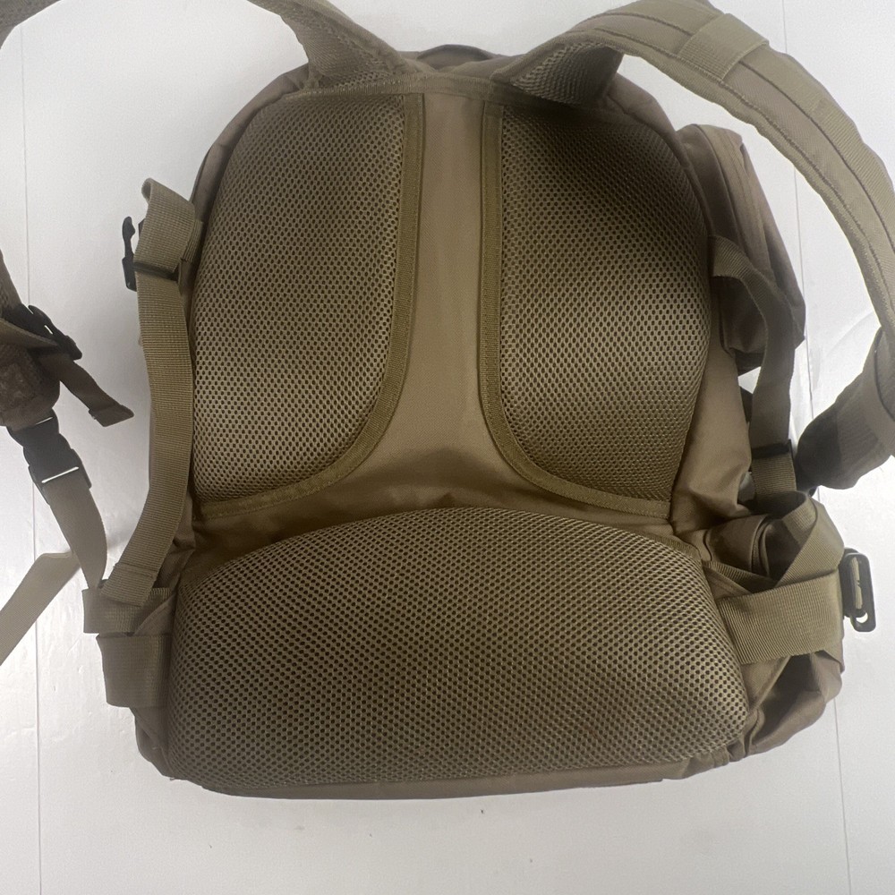 Allen Tactical Backpack Tan Hydration Compatible Adjustable Strap LE Military