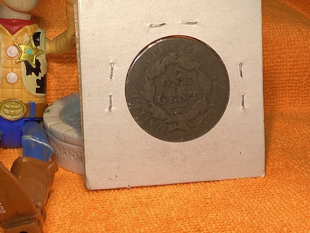 1828 MATRON HEAD LARGE CENT LARGE NARROW DATE