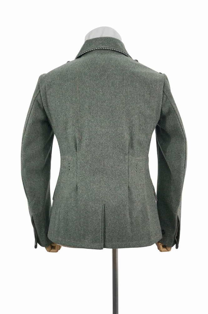 WW2 German Elite M35 Fieldgrey Wool Tunic Feldbluse 4 Buttons